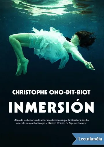 Inmersión de Christophe Ono-dit-Biot, portada del libro