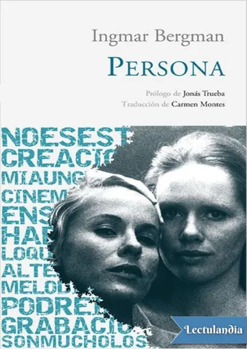 Persona de Ingmar Bergman, portada del libro