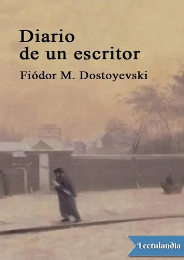 Diario de un escritor de Fiódor Dostoyevski, portada del libro