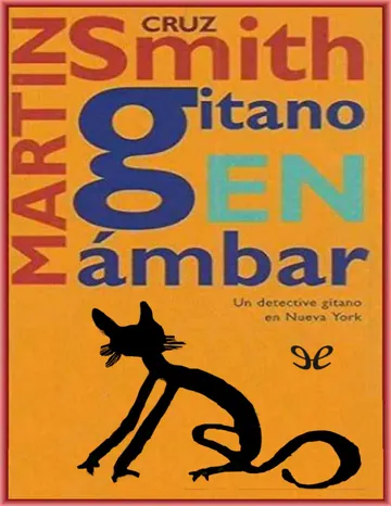 Gitano en ambar de Martin Cruz Smith, portada del libro