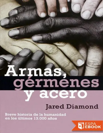 Armas, gérmenes y acero de Jared Diamond, portada del libro