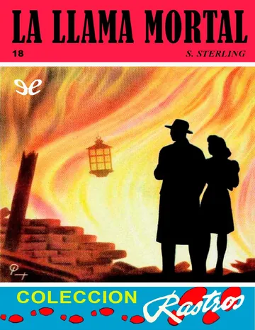 La llama mortal de S. Sterling, portada del libro