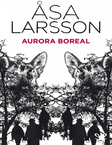 Aurora boreal de Asa Larsson, portada del libro