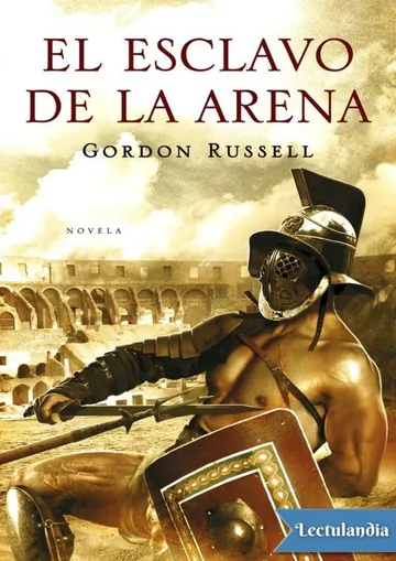 El esclavo de la arena de Gordon Russell, portada del libro