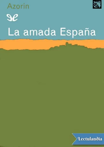 La amada España de Azorín, portada del libro