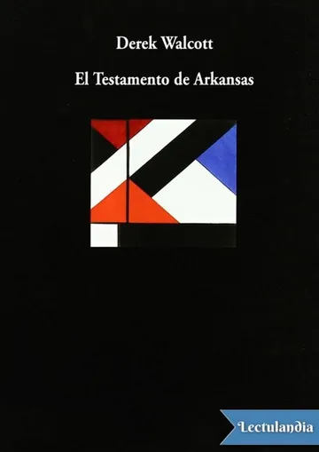 El testamento de Arkansas de Derek Walcott, portada del libro