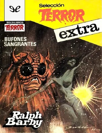 Bufones sangrantes de Ralph Barby, portada del libro