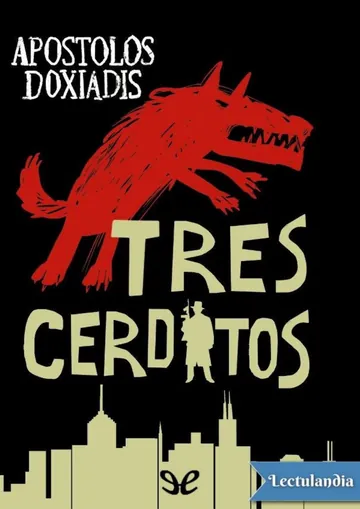 Tres cerditos de Apostolos Doxiadis, portada del libro