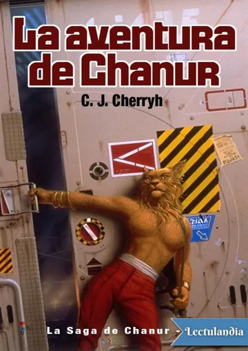 La aventura de Chanur de C. J. Cherryh, portada del libro