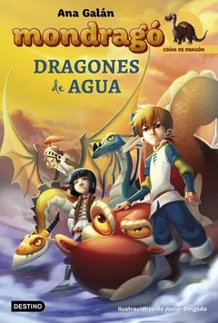 Dragones de agua de Ana Galán, portada del libro