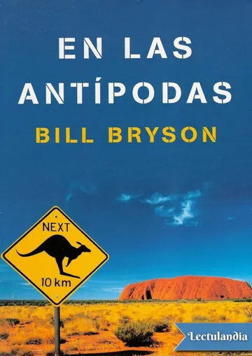 En las antípodas de Bill Bryson, portada del libro