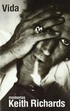 Vida de Keith Richards, portada del libro