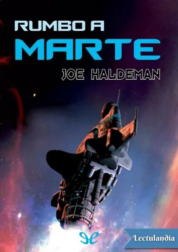 Rumbo a Marte de Joe Haldeman, portada del libro