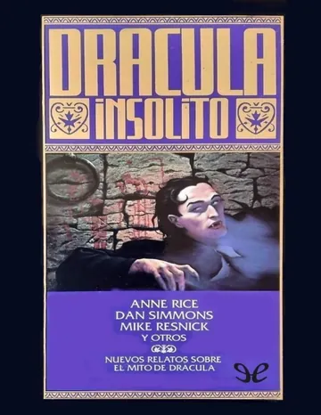 Drácula insólito de AA. VV., portada del libro
