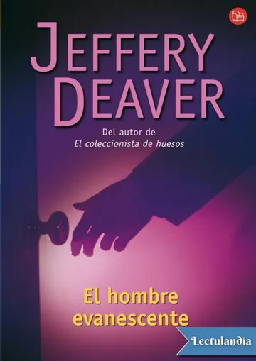 El hombre evanescente de Jeffery Deaver, portada del libro