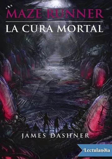 Maze Runner: La cura mortal de James Dashner, portada del libro