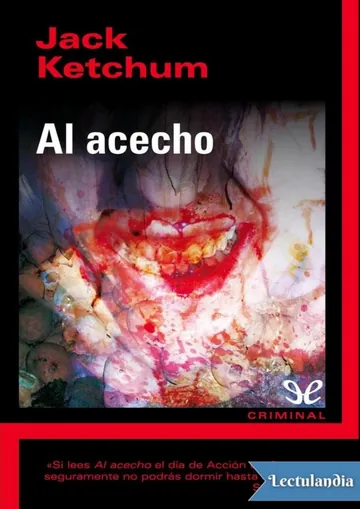 Al acecho de Jack Ketchum, portada del libro