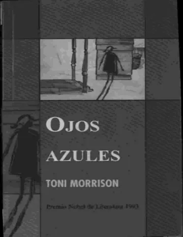 Ojos Azules de Toni Morrison, portada del libro