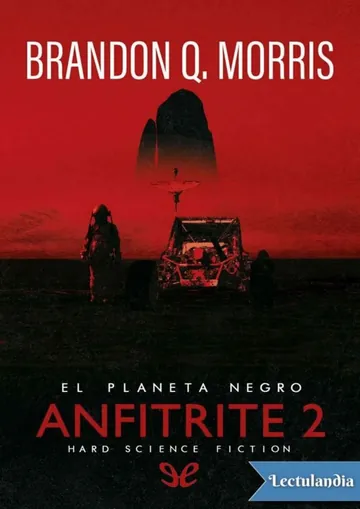Anfitrite 2: El planeta negro de Brandon Q. Morris, portada del libro