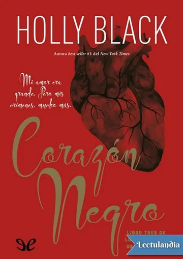 Corazón negro de Holly Black, portada del libro