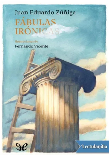 Fábulas irónicas de Juan Eduardo Zúñiga, portada del libro