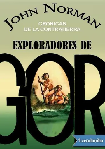 Exploradores de Gor de John Norman, portada del libro