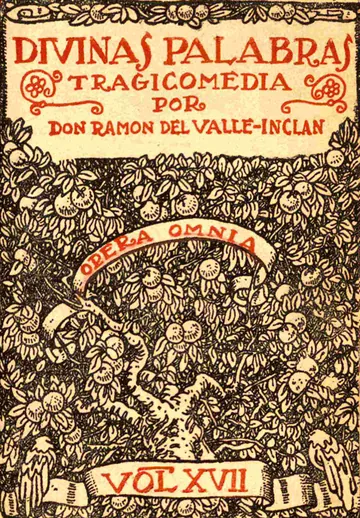 Divinas palabras de Ramón María del Valle-Inclán, portada del libro