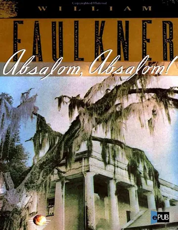 ¡Absalón, Absalón! de William Faulkner, portada del libro