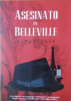 Asesinato en Belleville de Cara Black, portada del libro