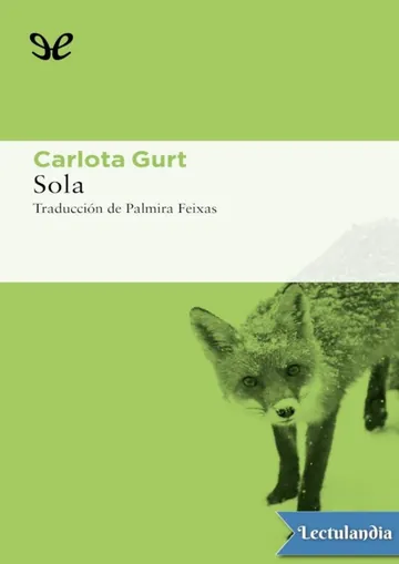 Sola de Carlota Gurt, portada del libro