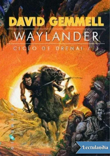 Waylander de David Gemmell, portada del libro
