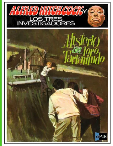 Misterio del Loro Tartamudo de Robert Arthur, portada del libro