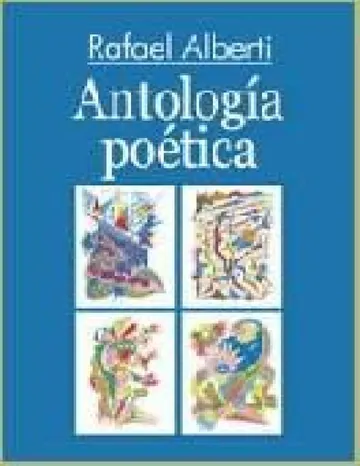 Antologia poetica de Rafael Alberti, portada del libro