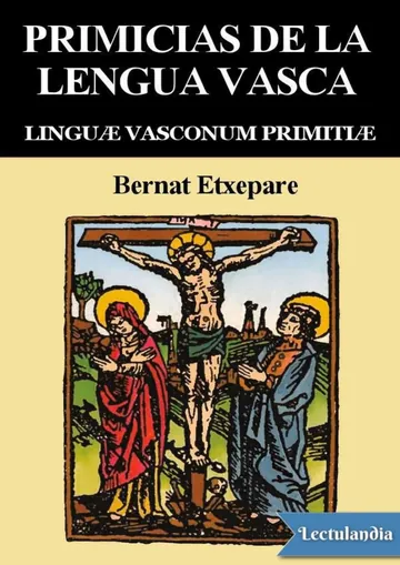 Linguæ Vasconum Primitiæ de Bernat Etxepare, portada del libro