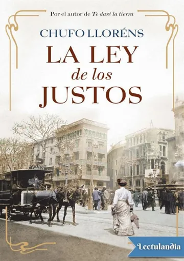 La ley de los justos de Chufo Llorens, portada del libro