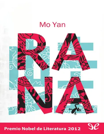 Rana de Mo Yan, portada del libro