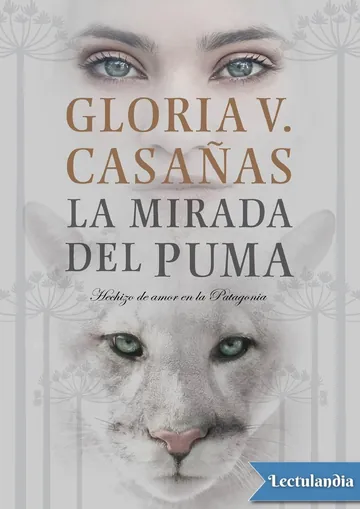 La mirada del puma de Gloria V. Casañas, portada del libro