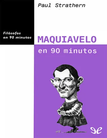 Maquiavelo en 90 minutos de Paul Strathern, portada del libro