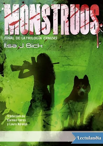 Monstruos de Ilsa J. Bick, portada del libro