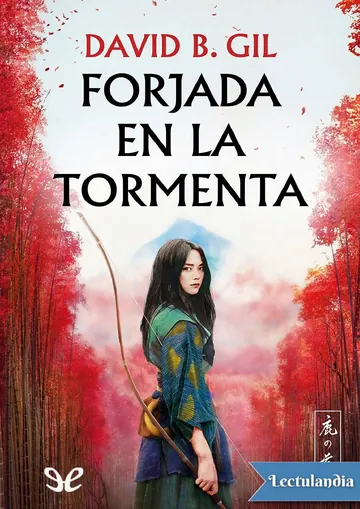 Forjada en la tormenta de David B. Gil, portada del libro