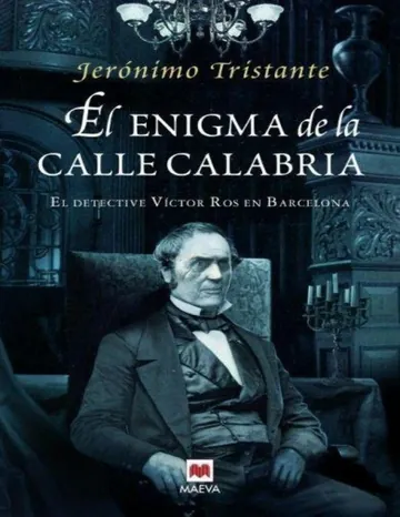 El Enigma De La Calle Calabria de Jerónimo Tristante, portada del libro