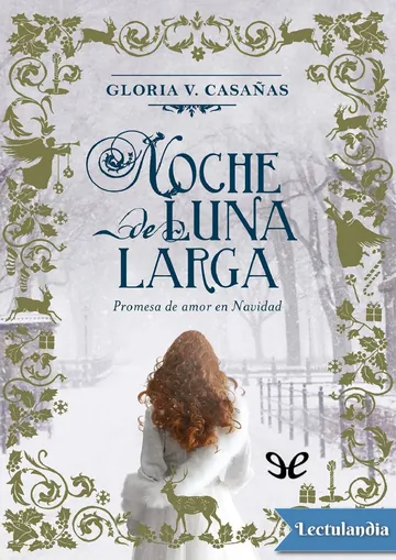 Noche de Luna Larga de Gloria V. Casañas, portada del libro