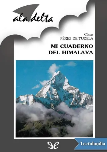 Mi cuaderno del Himalaya de César Pérez de Tudela, portada del libro