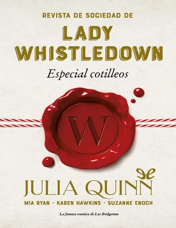 Revista de Sociedad de Lady Whistledown: Especial cotilleos de AA. VV., portada del libro