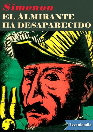 El Almirante ha desaparecido de Georges Simenon, portada del libro