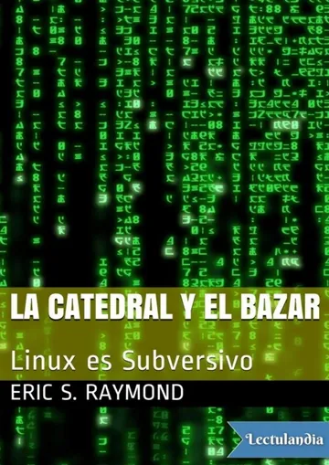 La catedral y el bazar de Eric S. Raymond, portada del libro