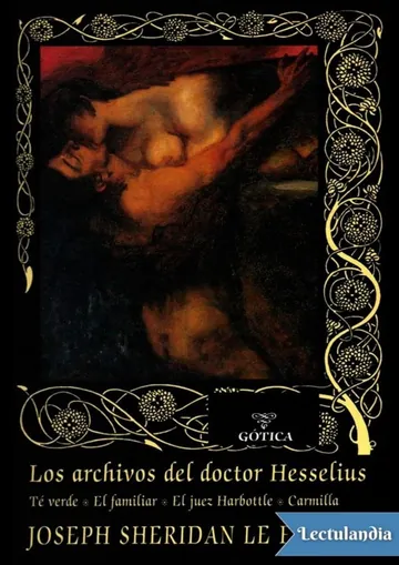 Los archivos del doctor Hesselius de Joseph Sheridan Le Fanu, portada del libro