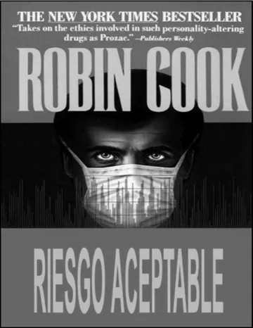 Riesgo aceptable de Robin Cook, portada del libro