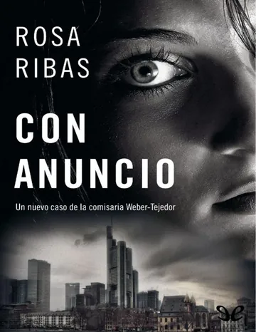 Con anuncio de Rosa Ribas, portada del libro