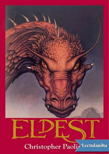 Eldest de Christopher Paolini, portada del libro